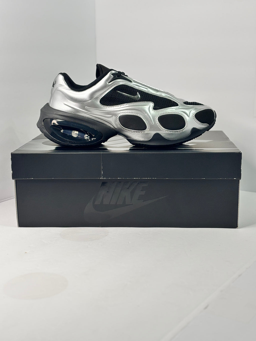 Nike Air Max Muse Black Metallic Silver (W)