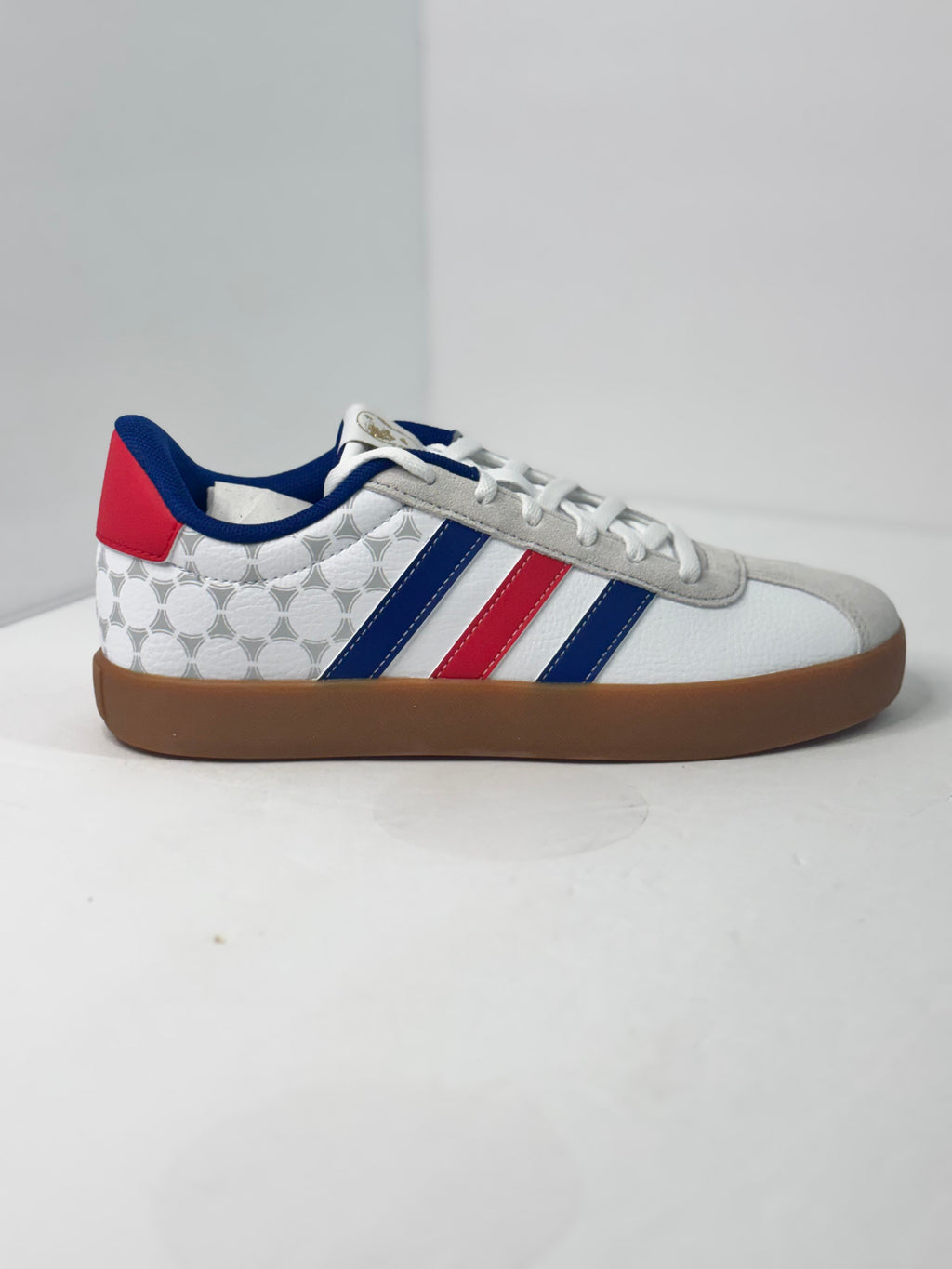 Adidas VL Court 3.0 White Pure Ruby Mystery Ink (GS)