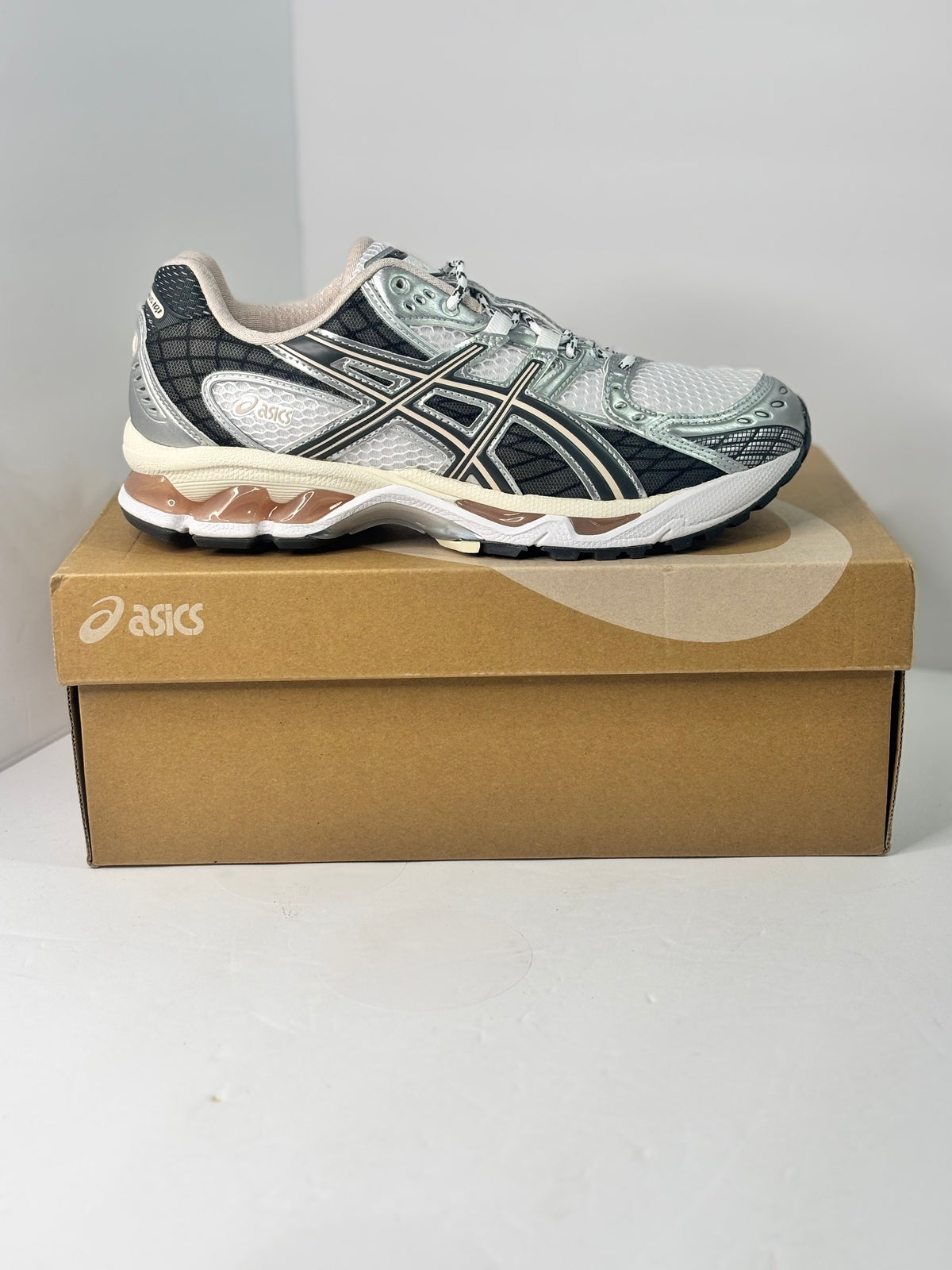 Asics Gel-Nimbus 10.1 White Obsidian Grey