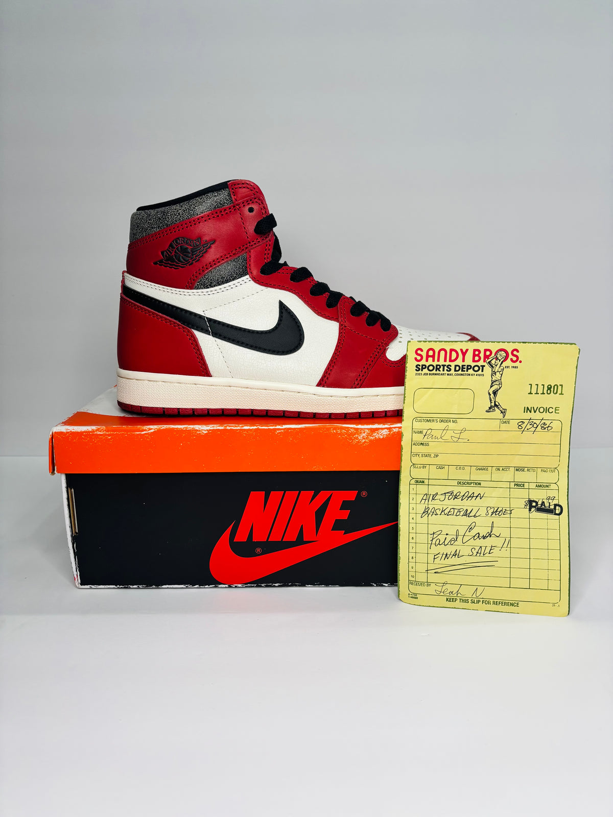 Jordan 1 Lost and Found