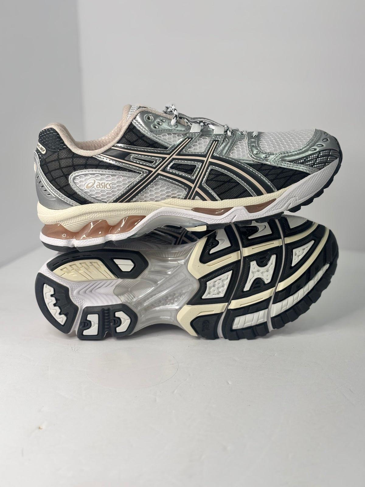 Asics Gel-Nimbus 10.1 White Obsidian Grey